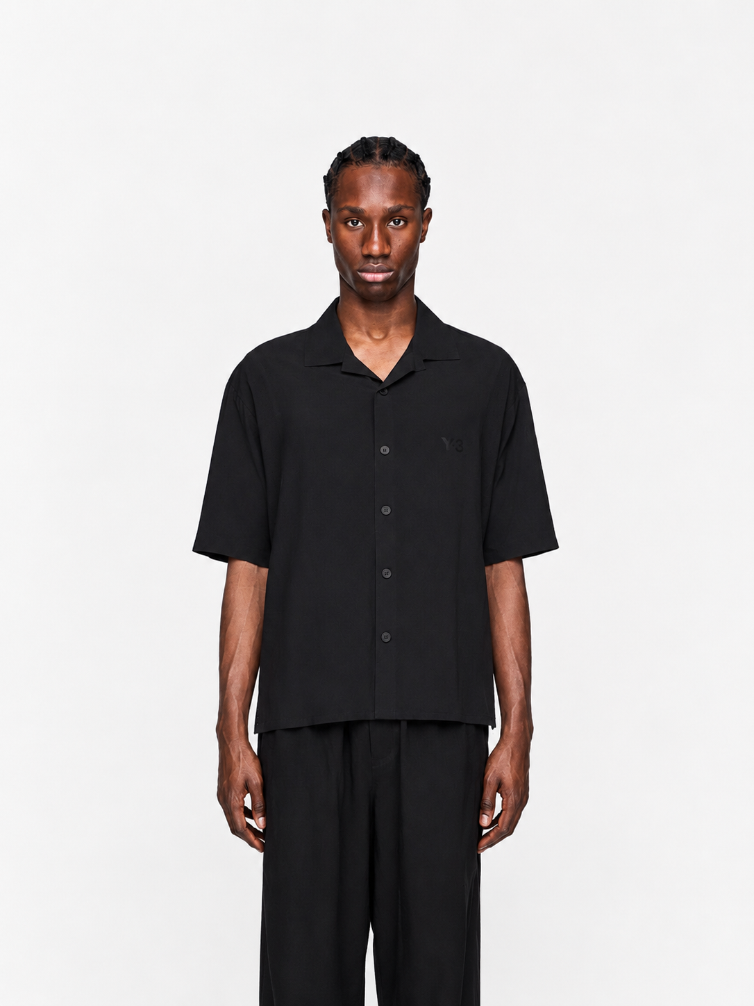 Ultralight Woven Shirt Black- Hombre Amsterdam