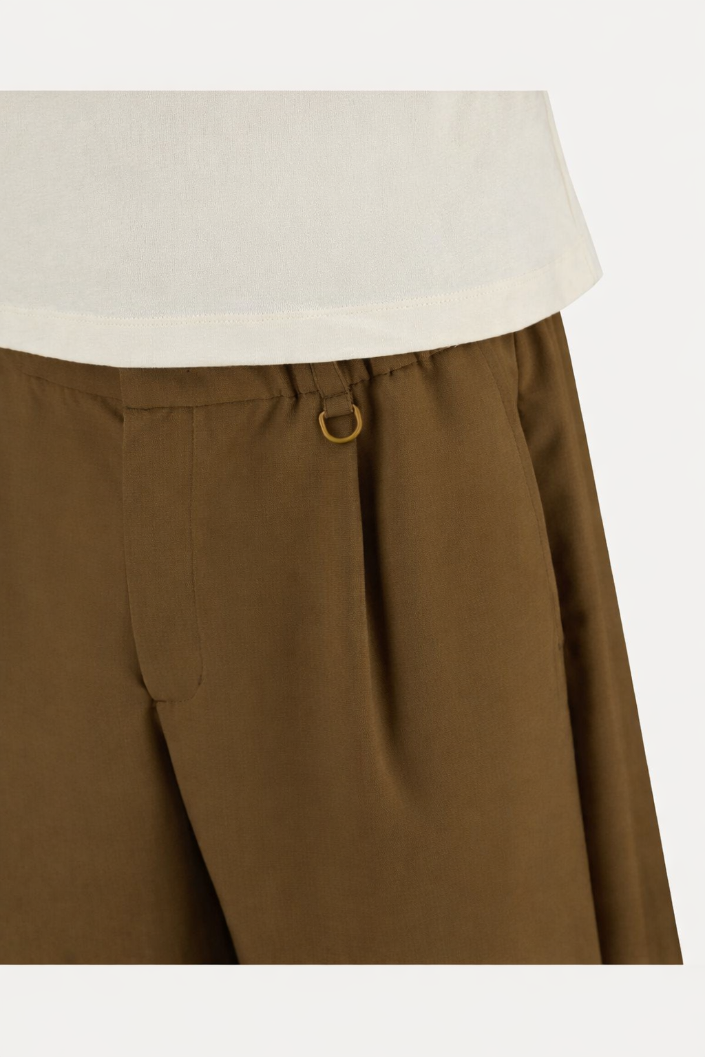 Wool Touch Short Olive- Hombre Amsterdam