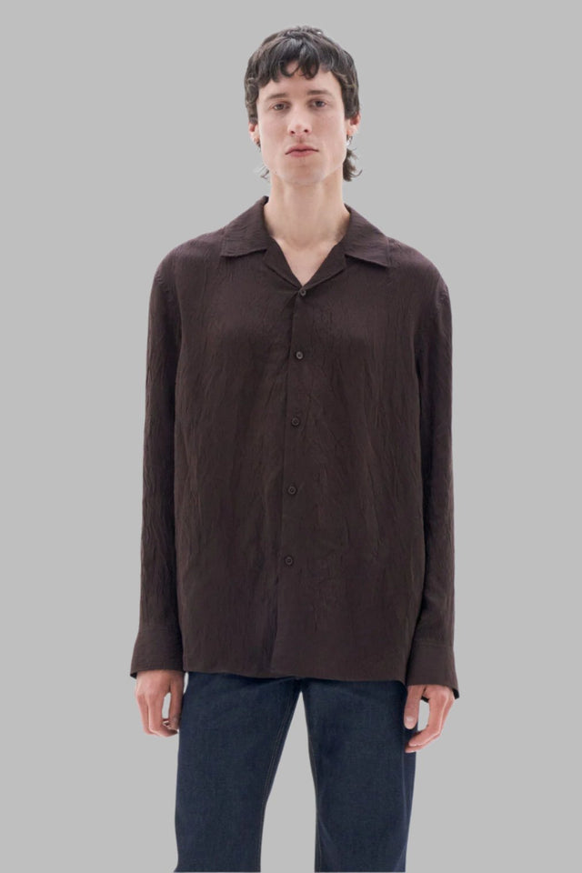 FILIPPA K CRINKLED RESORT SHIRT - Hombre Amsterdam