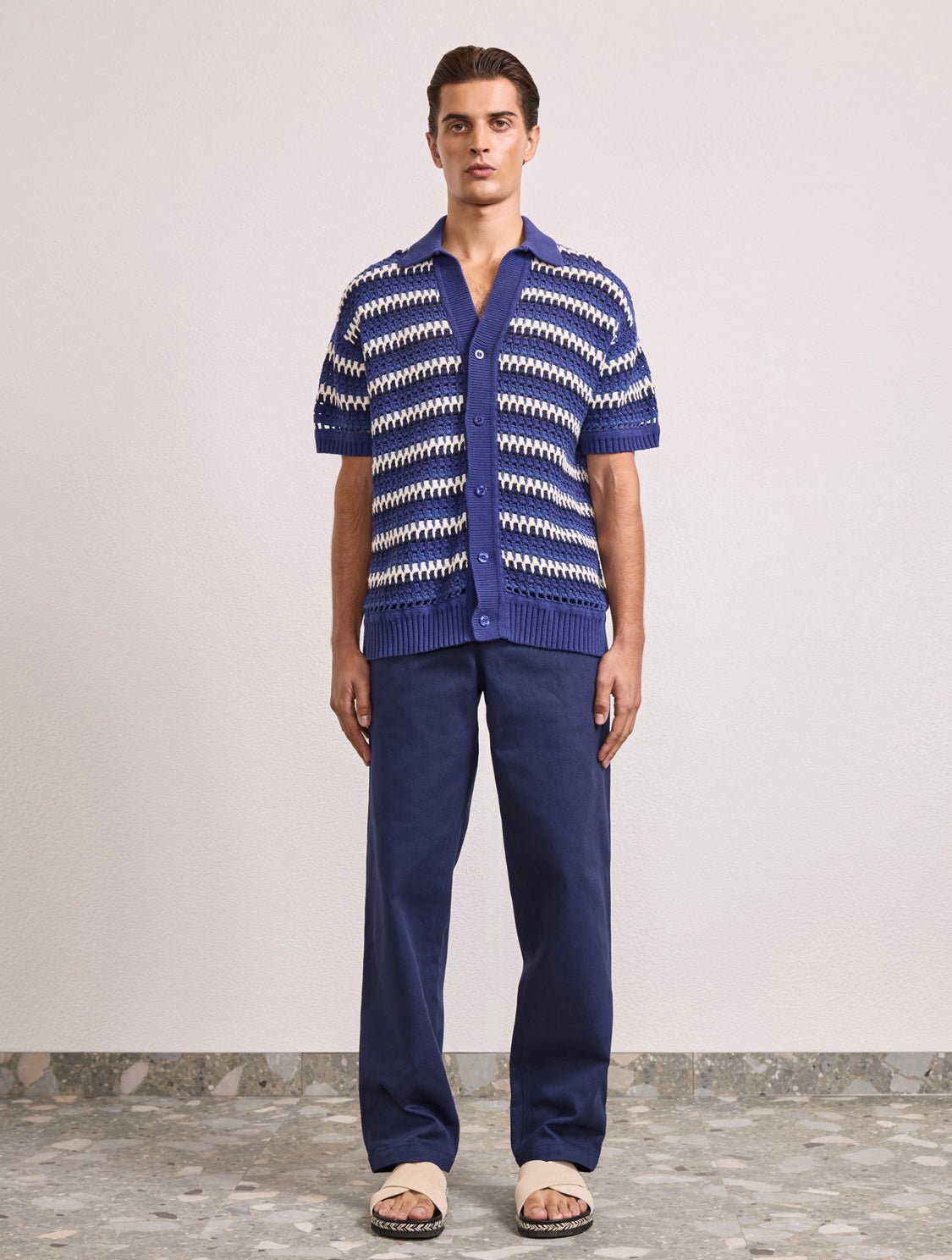 FRESCOBOL PINTO CROCHET CARDIGAN - Hombre Amsterdam