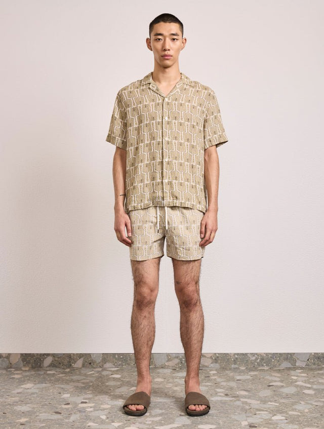 FRESCOBOL ROBERTO LINEN SHIRT - Hombre Amsterdam