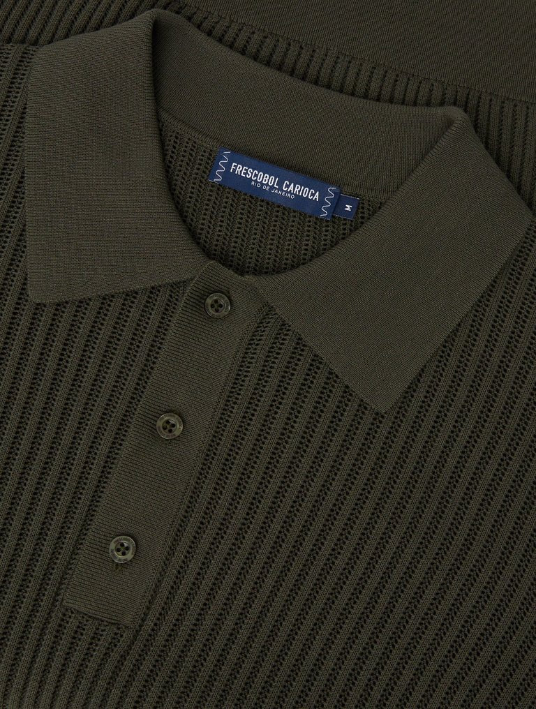 FRESCOBOL VIDAL COTTON POLO SEAWOOD - Hombre Amsterdam