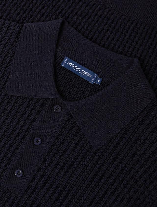FRESCOBOL VIDAL COTTON POLO BLUE - Hombre Amsterdam