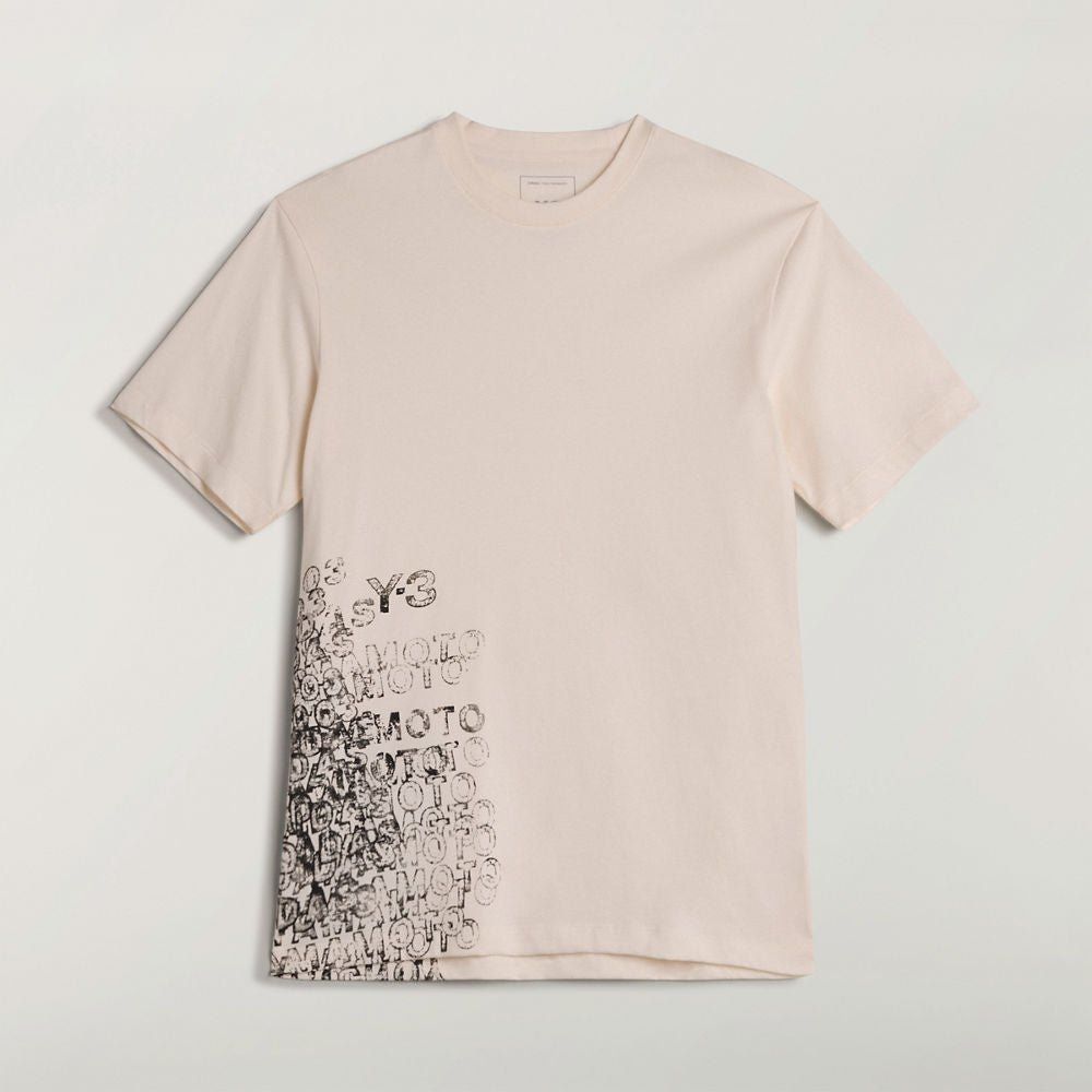 Gfx Short Sleeve T-Shirt Chalk White - Hombre Amsterdam