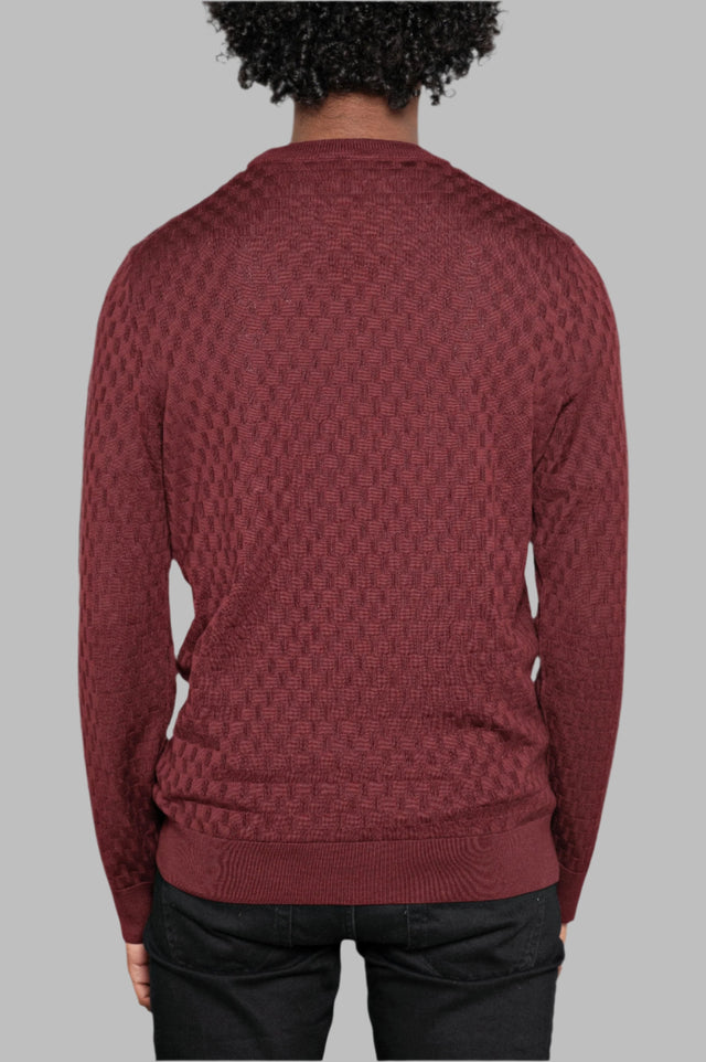 HUGO BOSS SILK SHIRT BURGUNDY - Hombre Amsterdam
