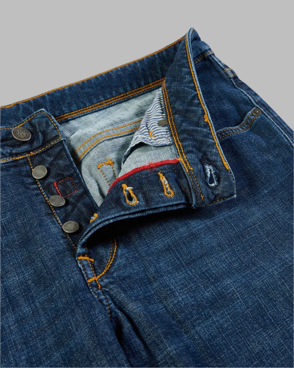 INCOTEX TAPERED FIT STRETCH DENIM TROUSER - Hombre Amsterdam