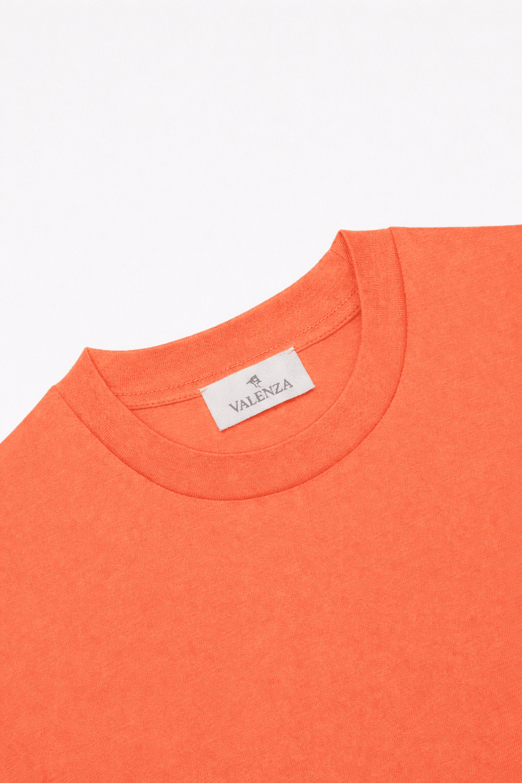 Interlock Supima Cotton T-Shirt Flame - Hombre Amsterdam