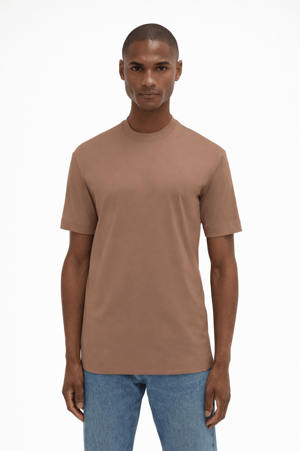 Interlock Supima T-Shirt Corteccia - Hombre Amsterdam