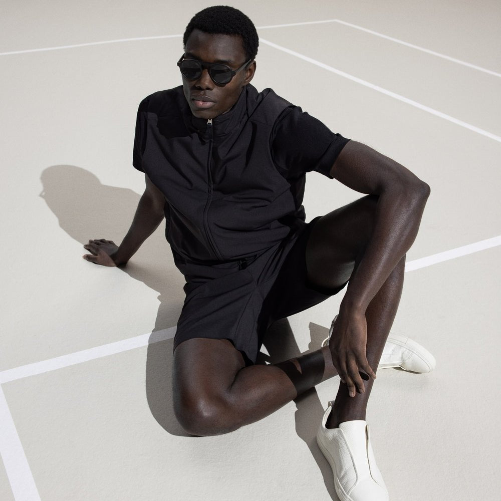 Kendrick Tech Stretch Vest Pure Black - Hombre Amsterdam