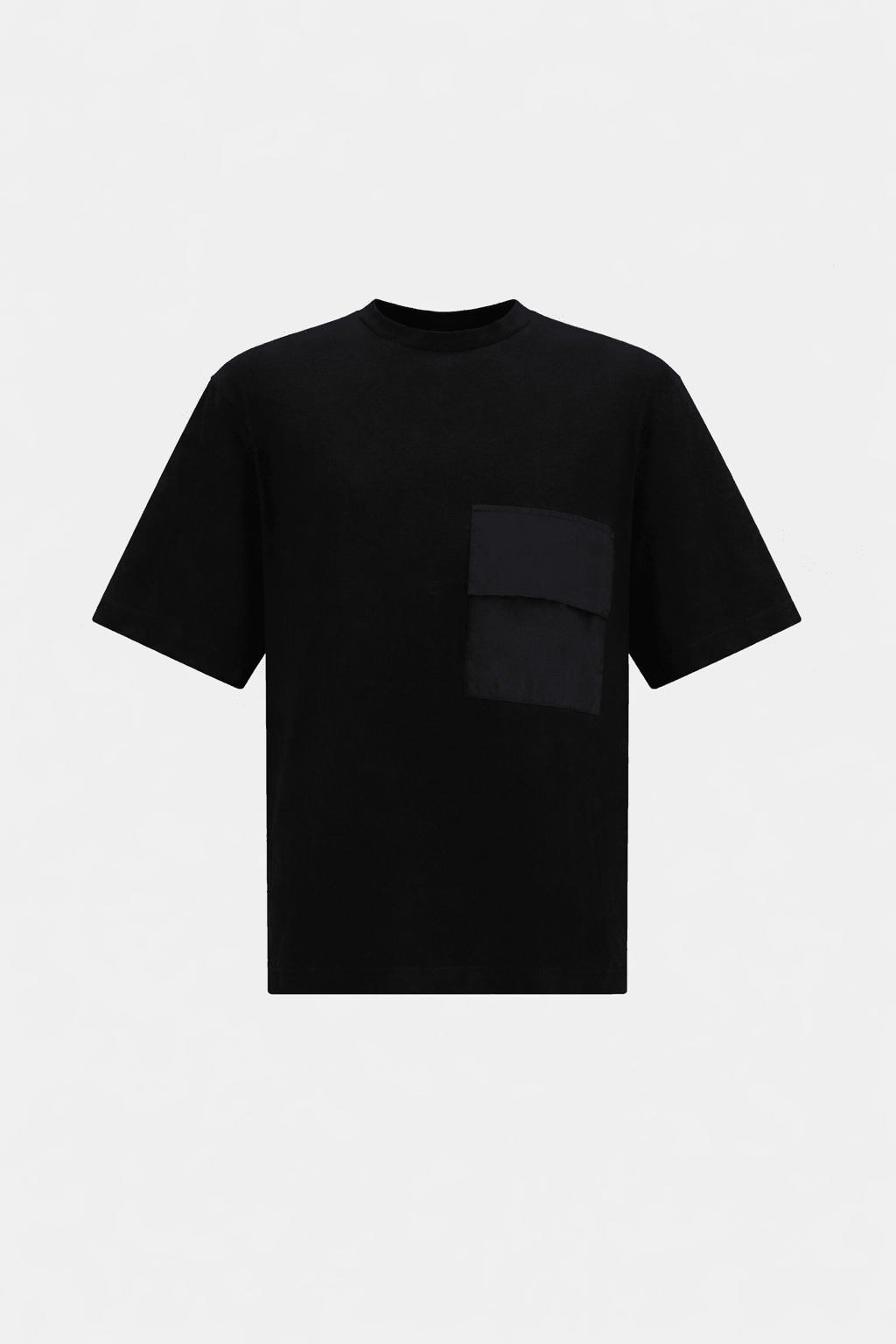 Light Mercerised T-Shirt Black - Hombre Amsterdam