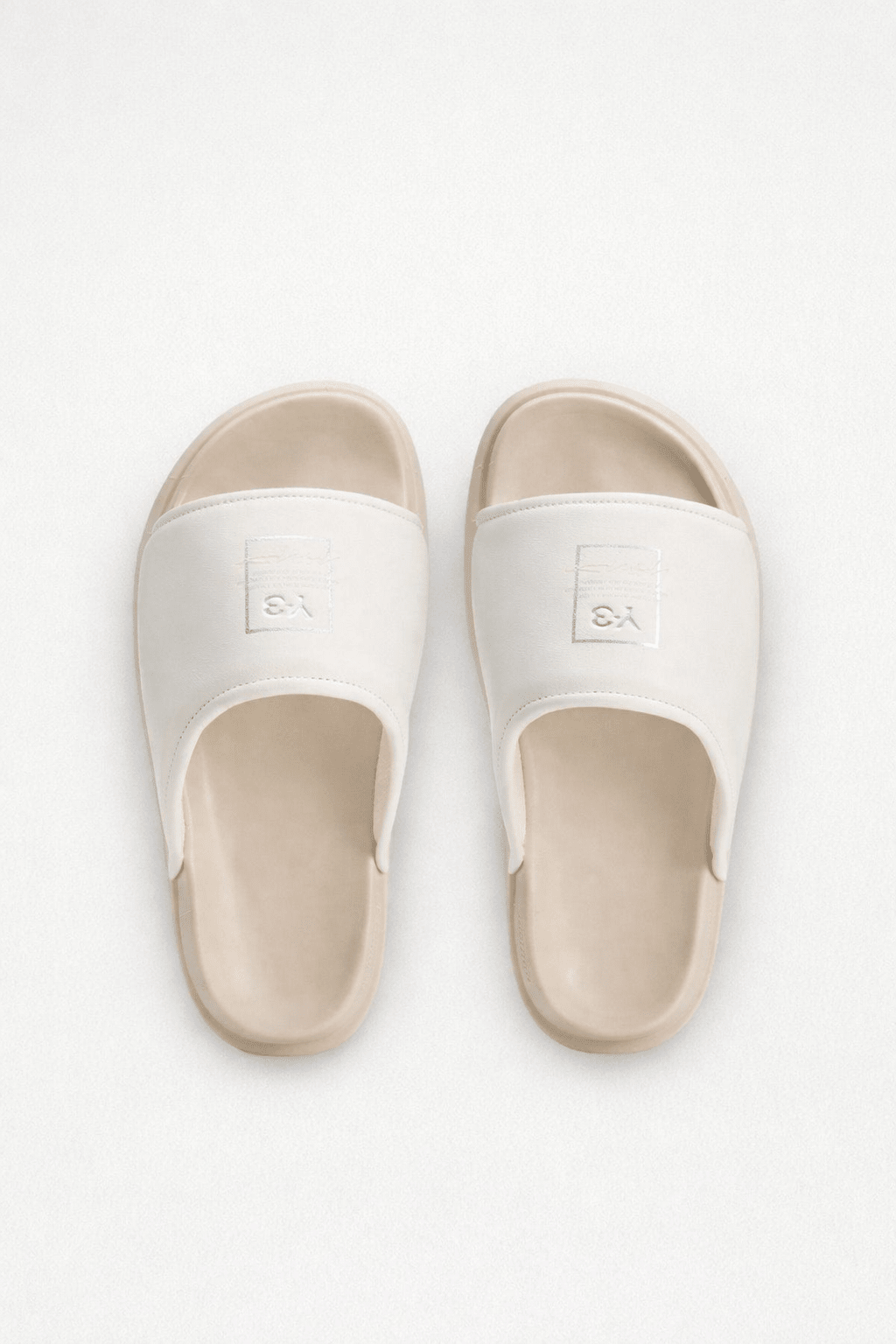 Lightweight Slippers Off White - Hombre Amsterdam