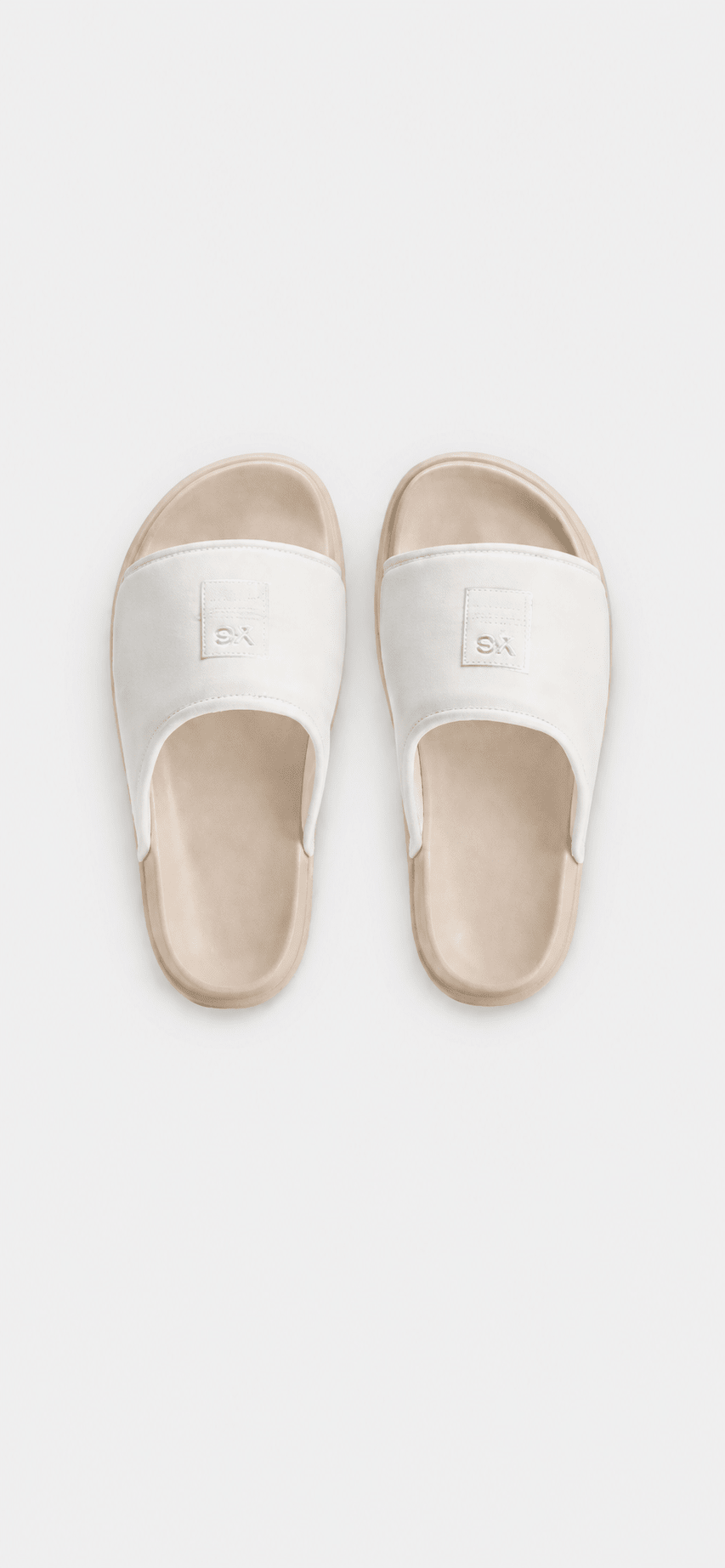Lightweight Slippers Off White - Hombre Amsterdam
