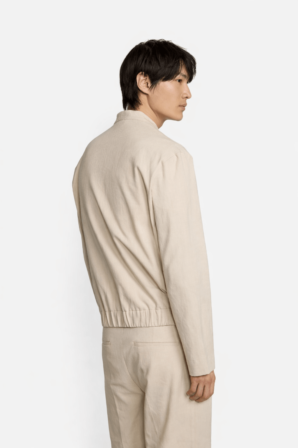 Linen Blouson Jute - Hombre Amsterdam