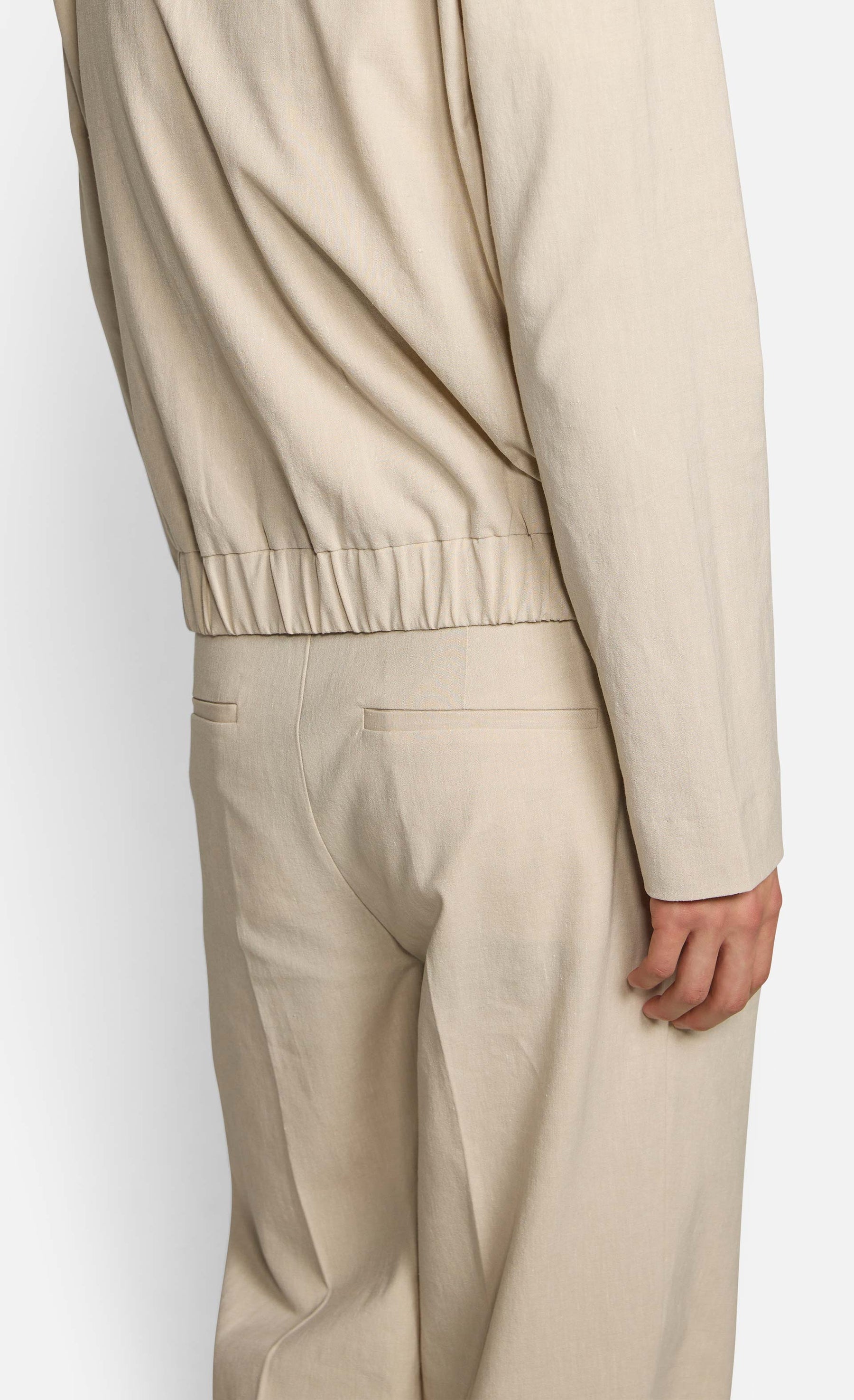 Linen Trousers Jute - Hombre Amsterdam
