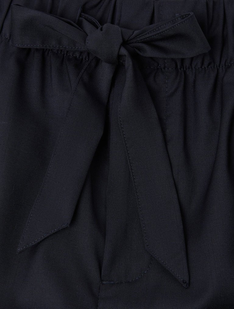 Luan Tropical Wool Trousers Navy - Hombre Amsterdam