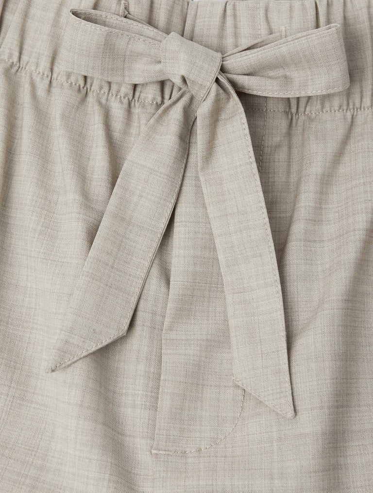 Luan Tropical Wool Trousers Sand - Hombre Amsterdam