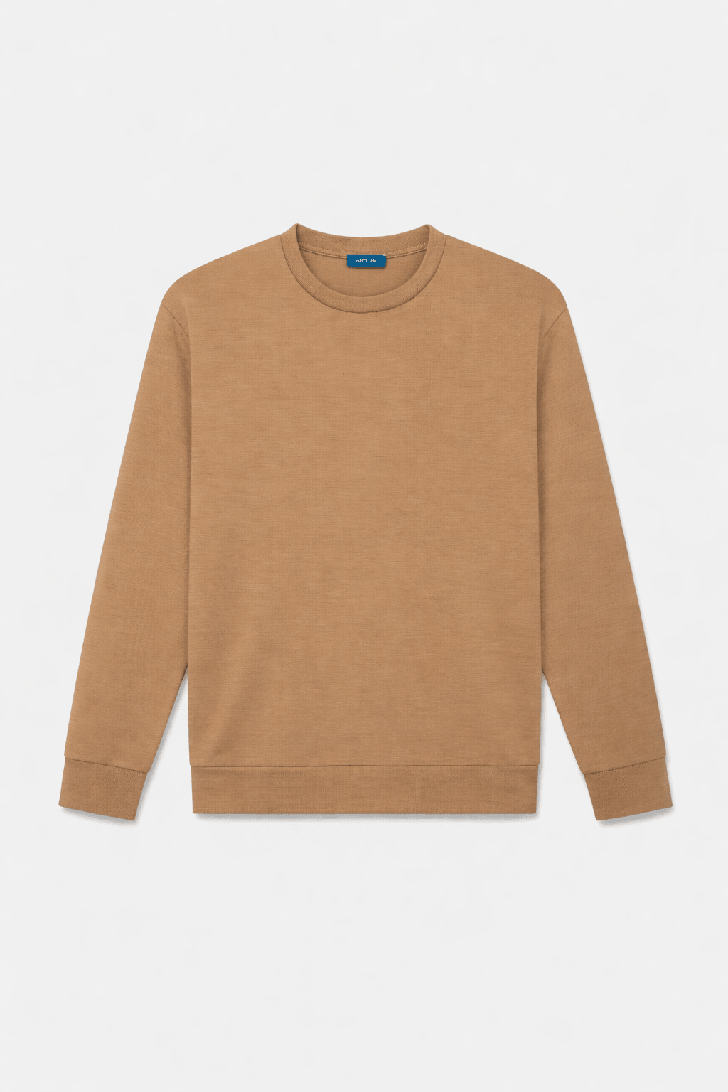 Merino Wool Fleece Sweater Camel - Hombre Amsterdam
