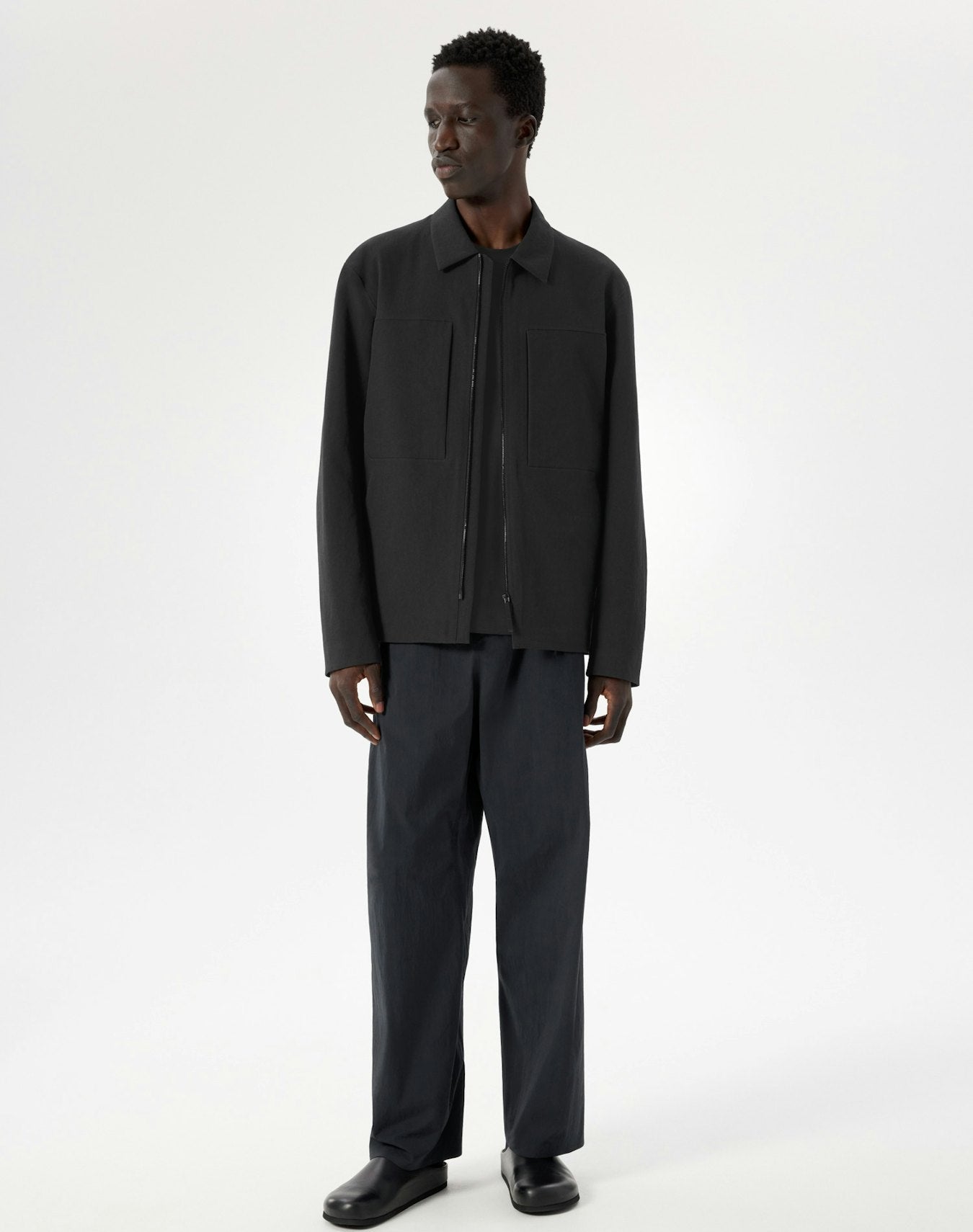 Mionn Softshell Overshirt Black - Hombre Amsterdam