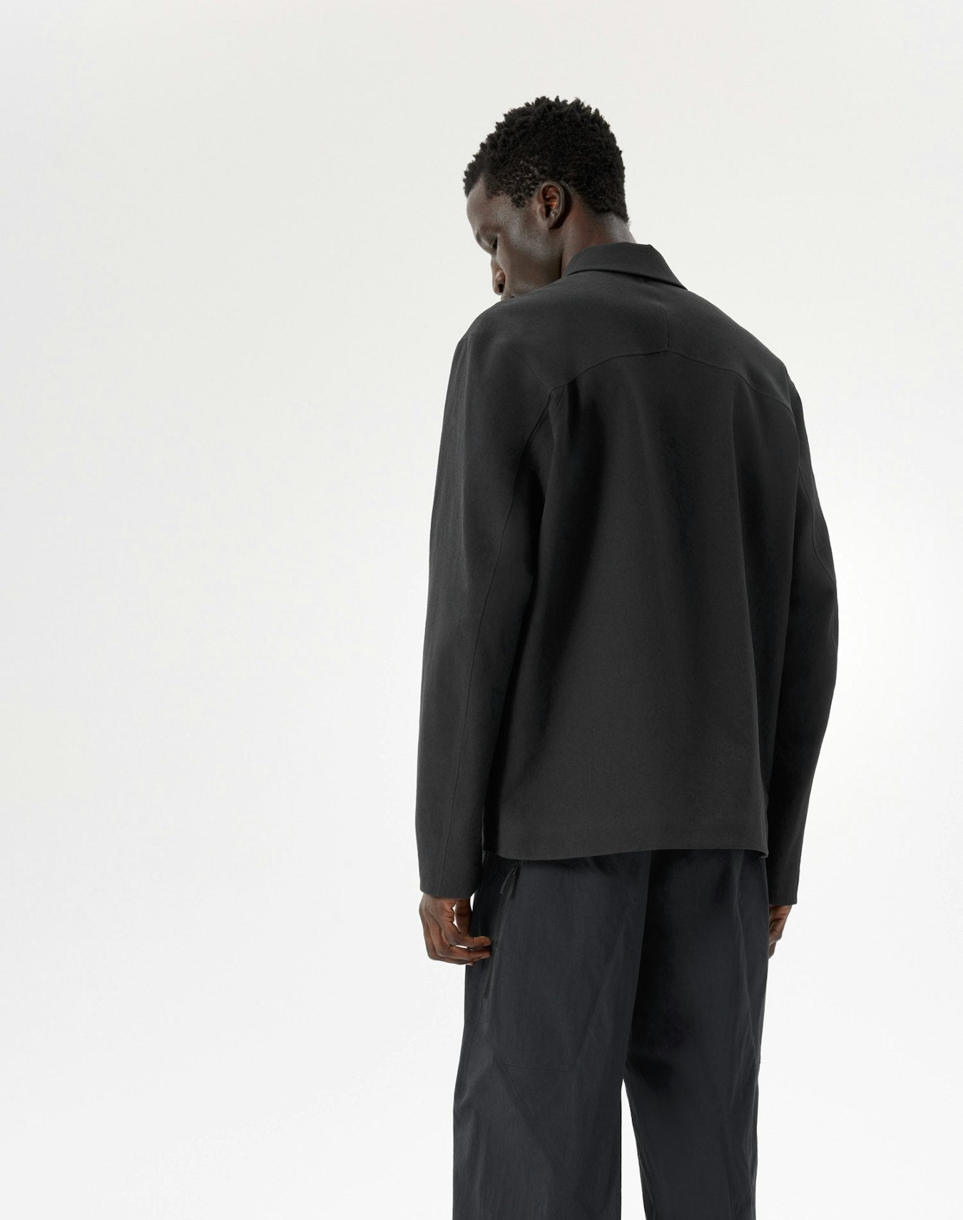 Mionn Softshell Overshirt Black - Hombre Amsterdam