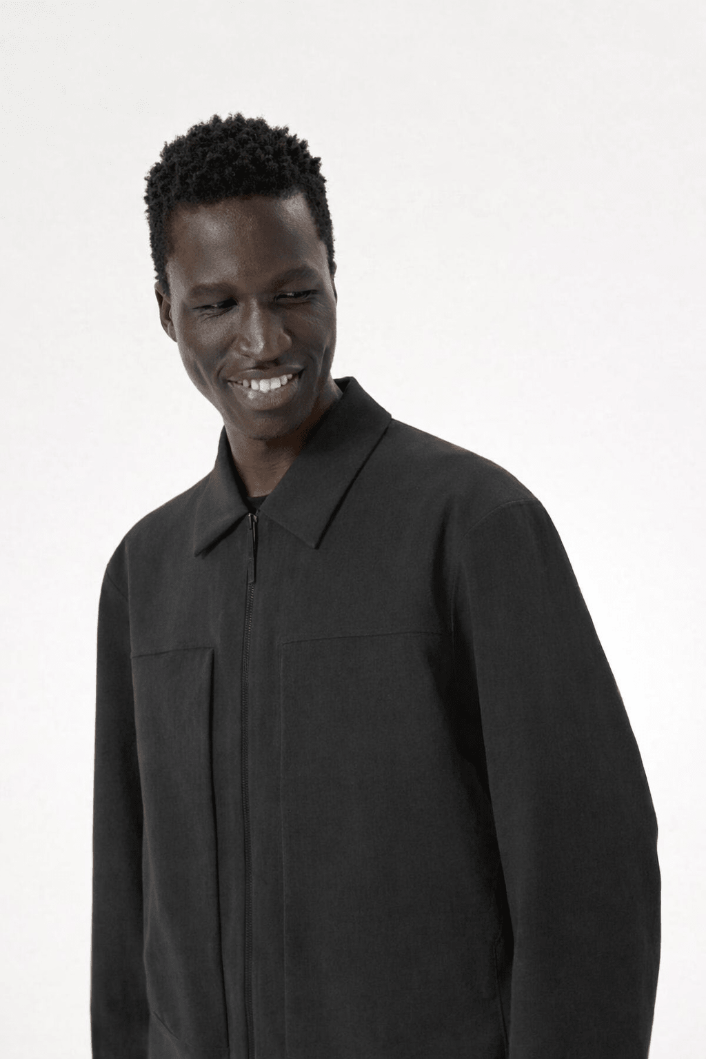 Mionn Softshell Overshirt Black - Hombre Amsterdam