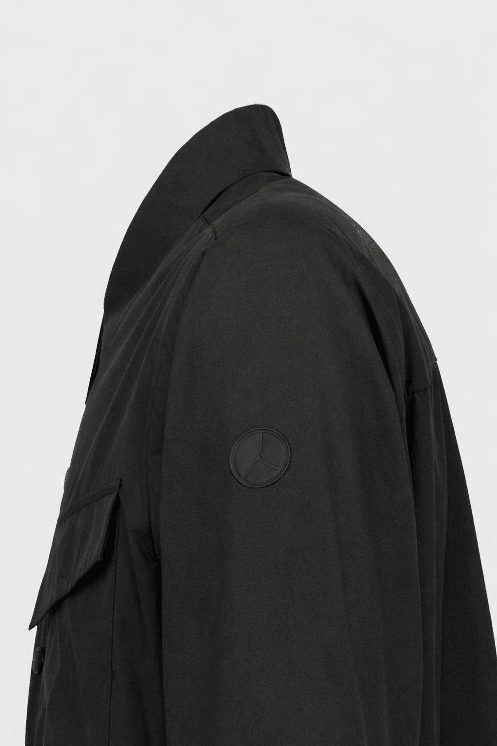 Morioka Overshirt Black - Hombre Amsterdam