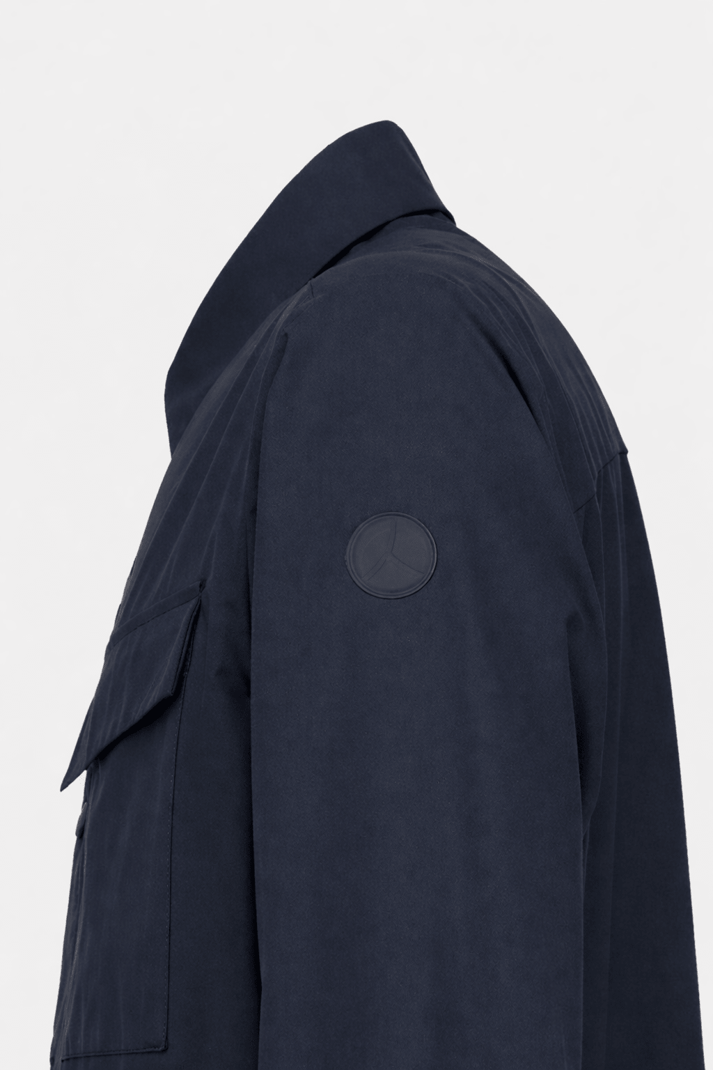Morioka Overshirt Navy - Hombre Amsterdam