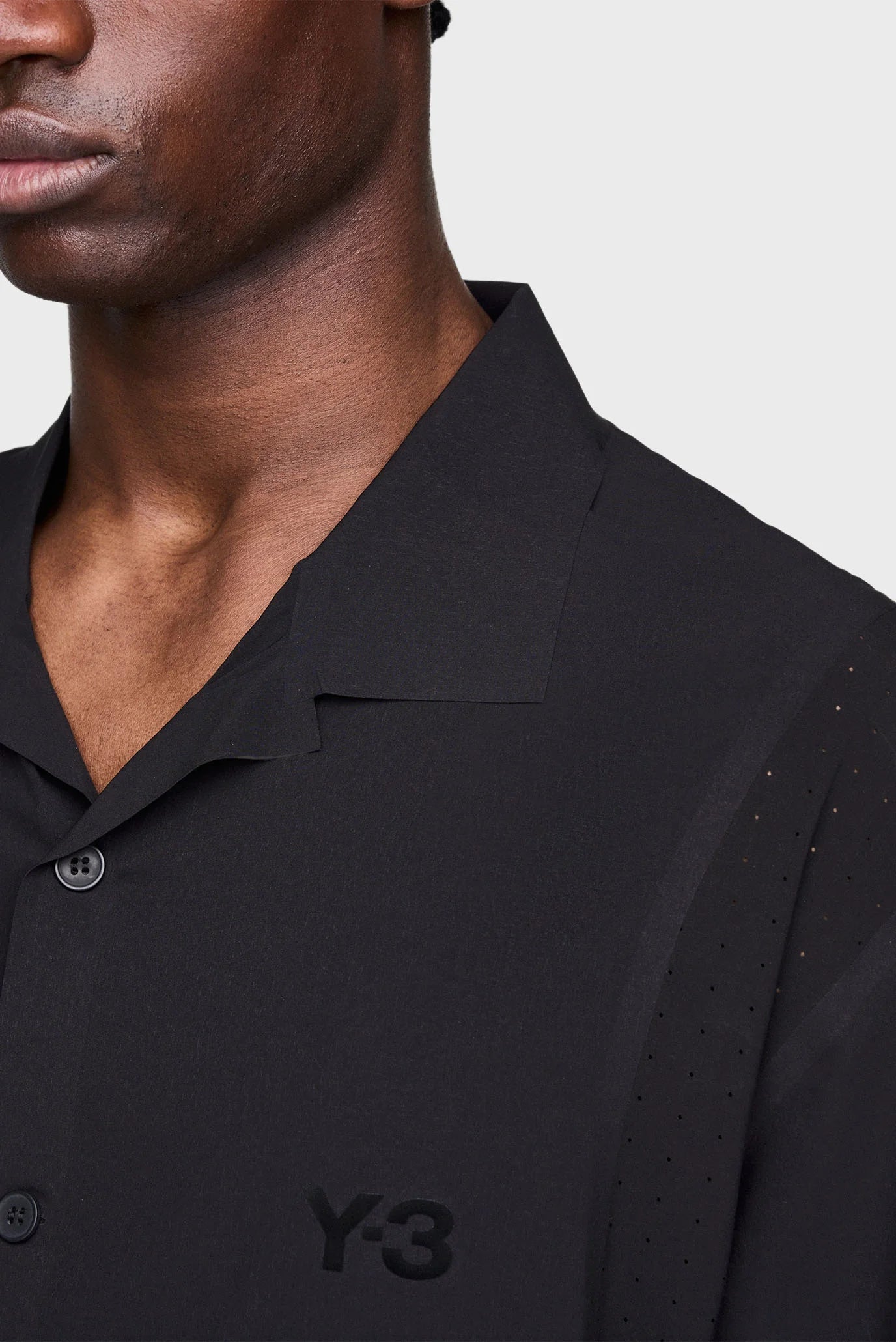 Ultralight Woven Shirt Black- Hombre Amsterdam