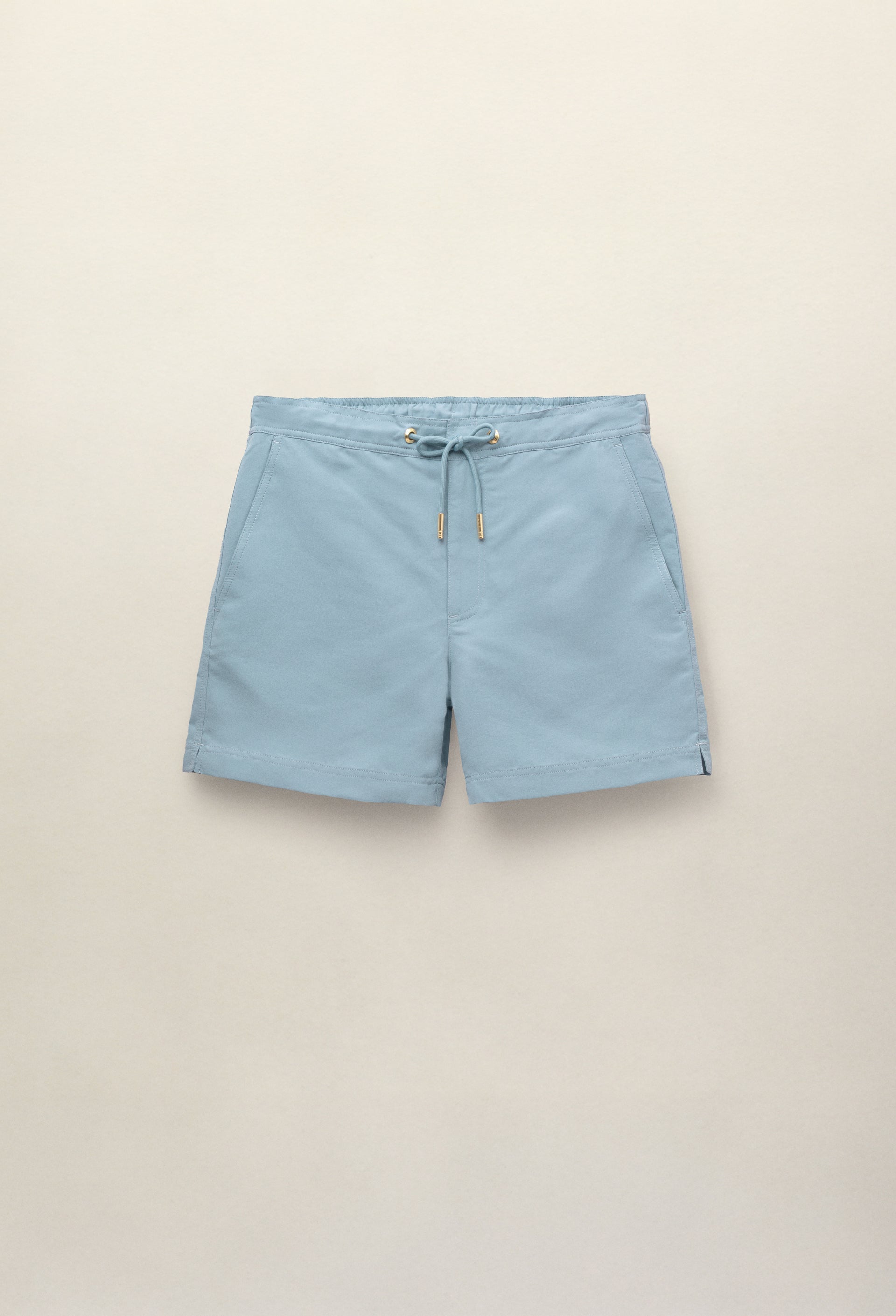 Oceano Drawstring Swimshort Powder Blue - Hombre Amsterdam