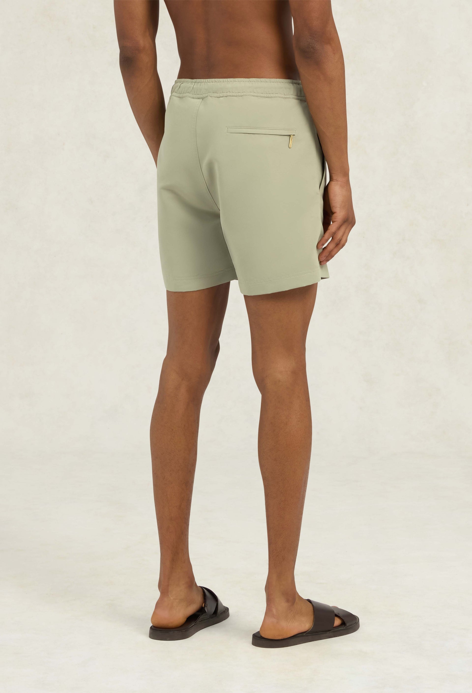 Oceano Drawstring Swimshort Sage - Hombre Amsterdam