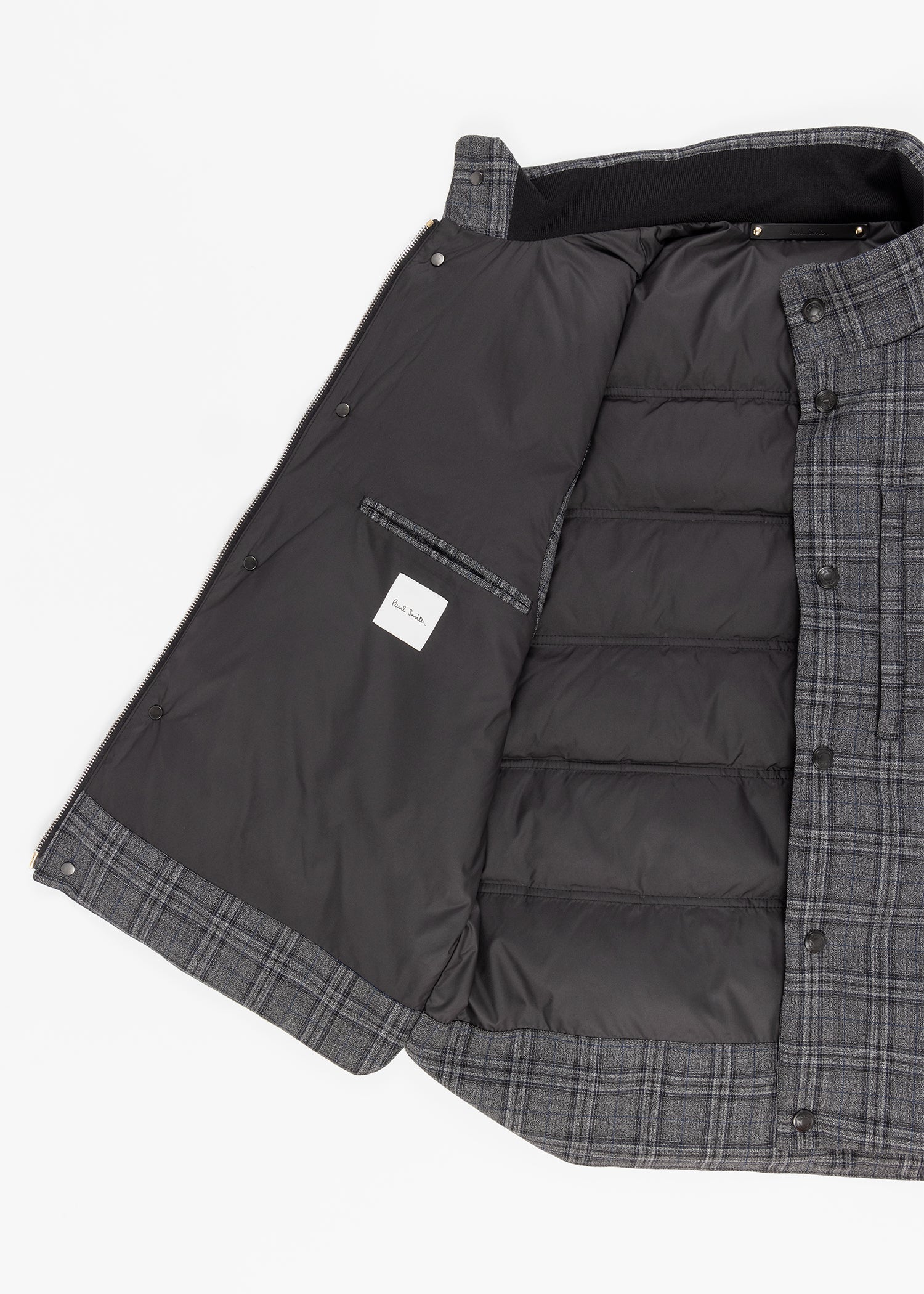 PAUL SMITH DOWN GILET GREY - Hombre Amsterdam