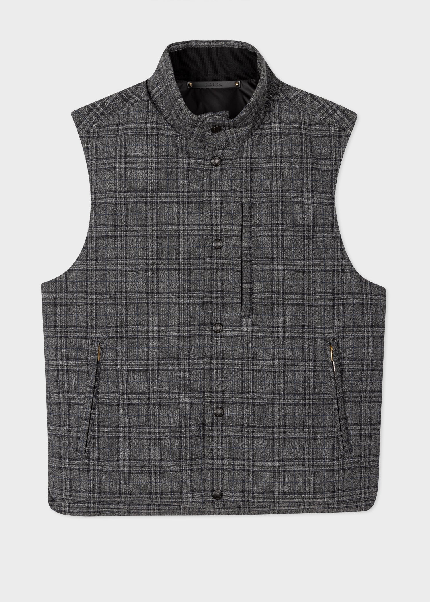 PAUL SMITH DOWN GILET GREY- Hombre Amsterdam
