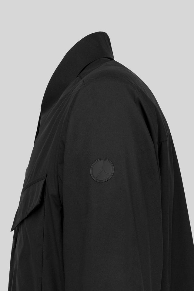 PEOPLE OF SHIBUYA MORIAKA OVERSHIRT BLACK - Hombre Amsterdam
