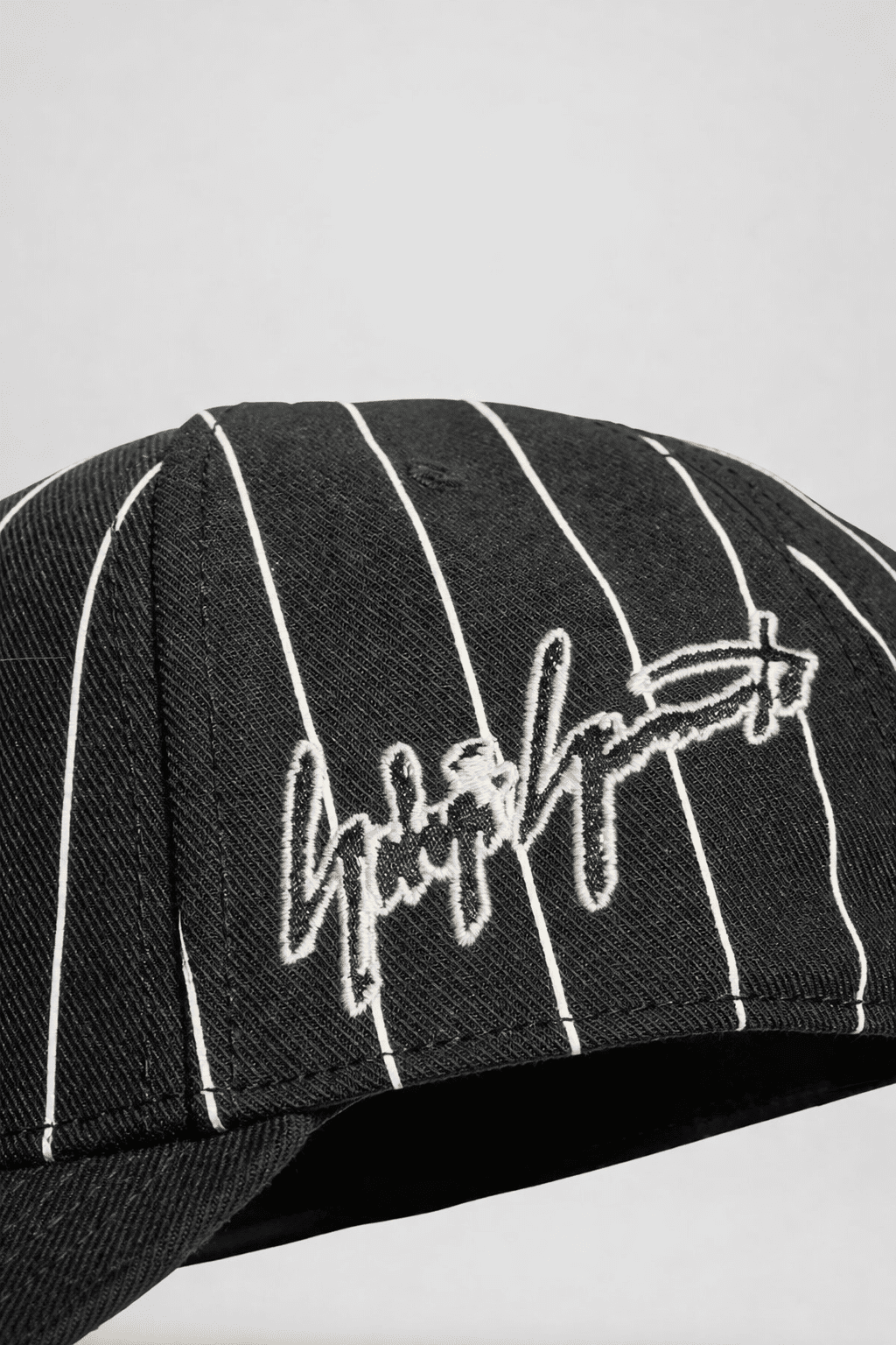 Pinstripe Cap Black - Hombre Amsterdam
