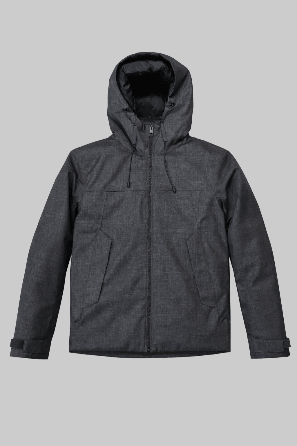 PEOPLE OF SHIBUYA PRIMALOFT JACKET DARK GREY MELANGE MODEL HANEDA-Hombre amsterdam