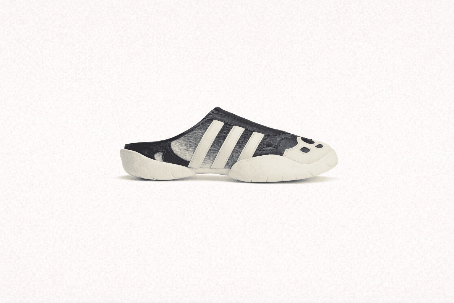 Regu Mule Black White - Hombre Amsterdam