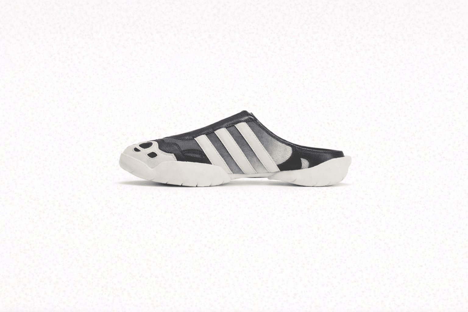 Regu Mule Black White - Hombre Amsterdam