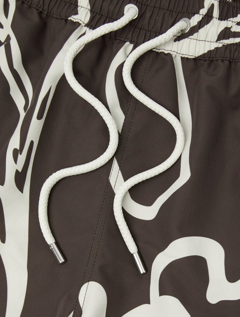 Rio Sport Flor Swimshorts Cacao - Hombre Amsterdam