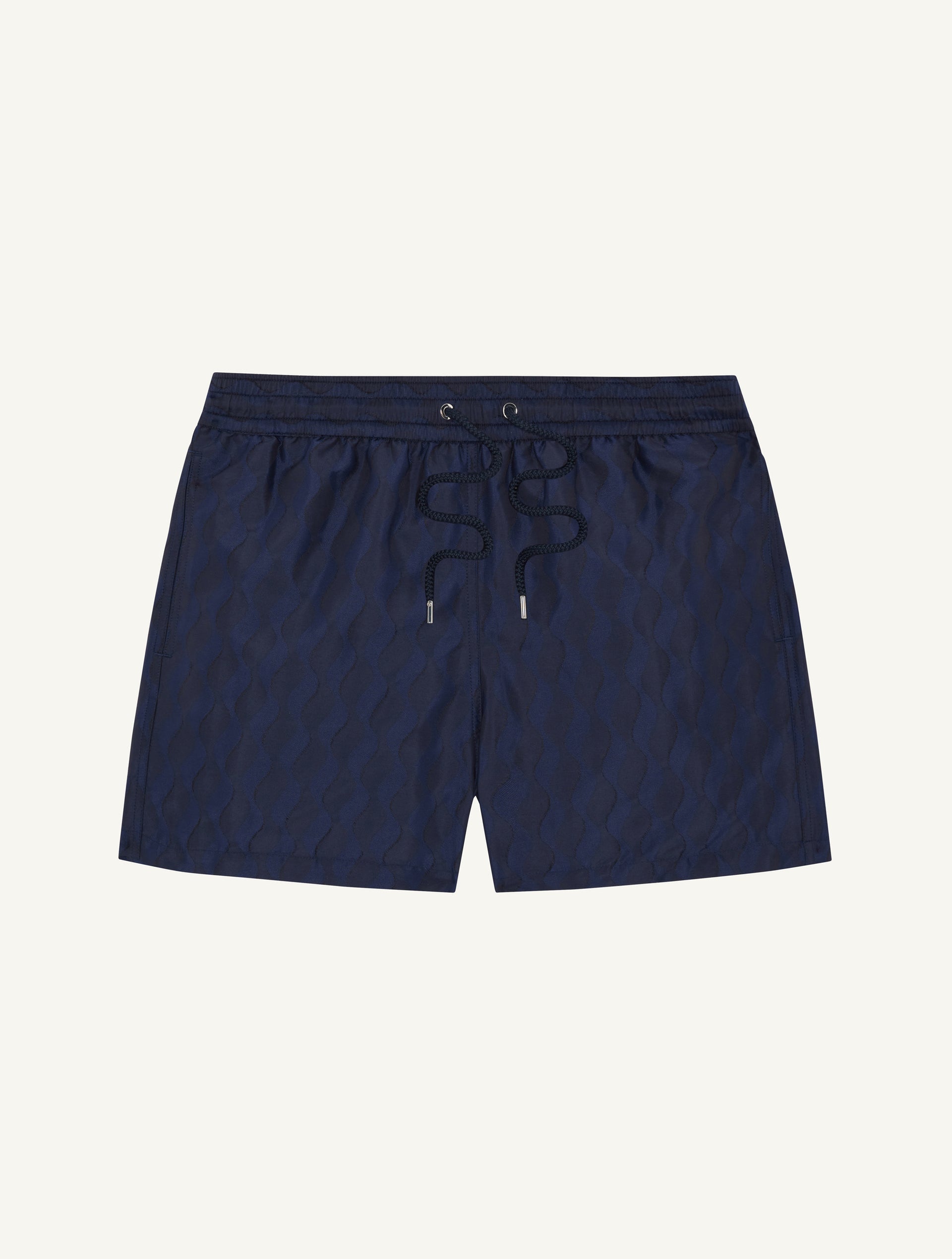 Rio Swim Shorts Listra Jacquard Navy - Hombre Amsterdam