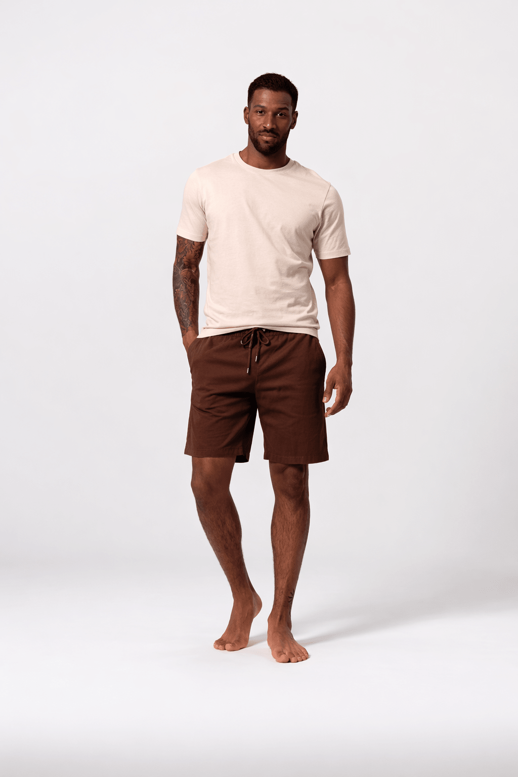 Spiaggia Wool Short Brown - Hombre Amsterdam