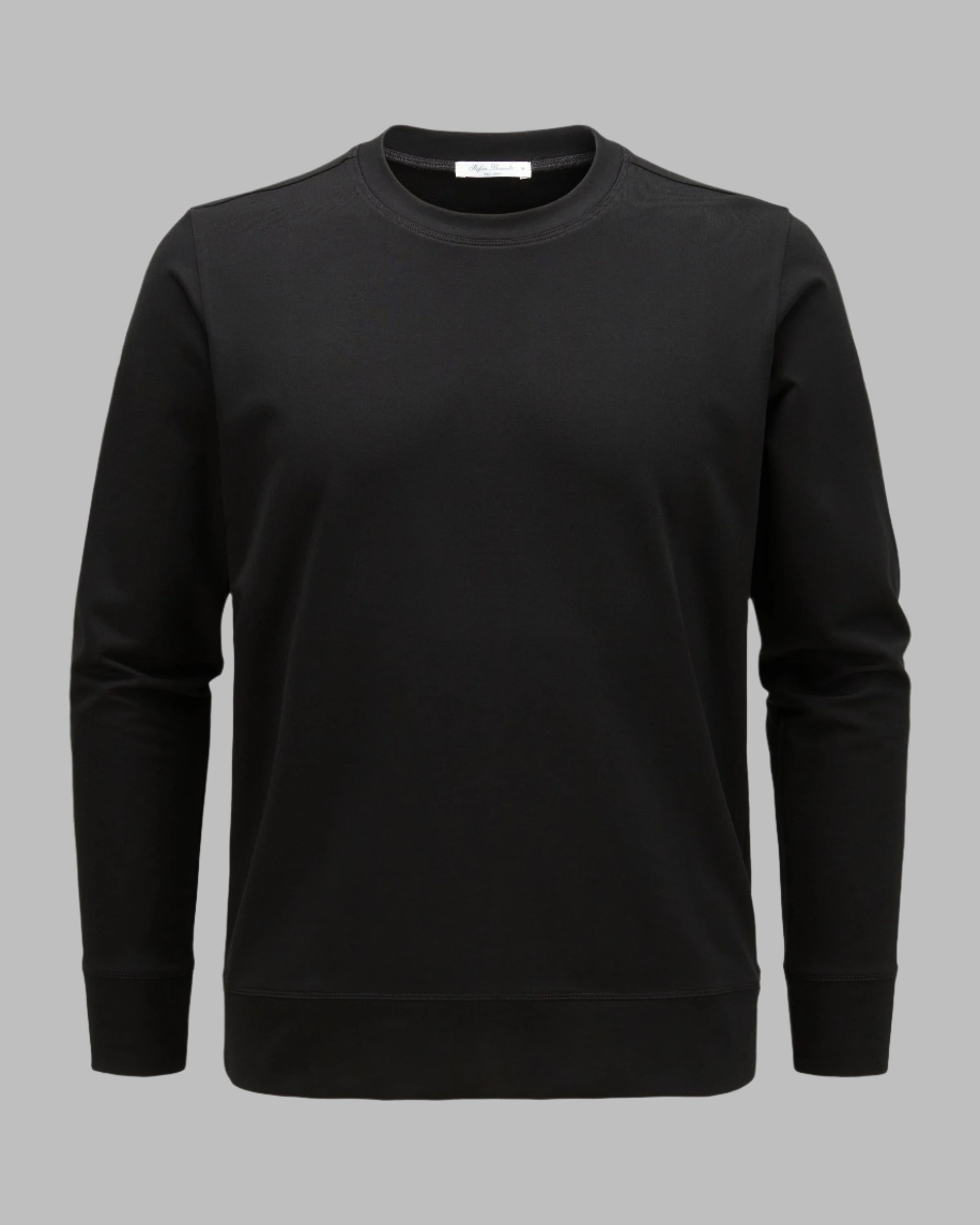 STEFAN BRANDT EDWIN SWEAT BLACK - Hombre Amsterdam