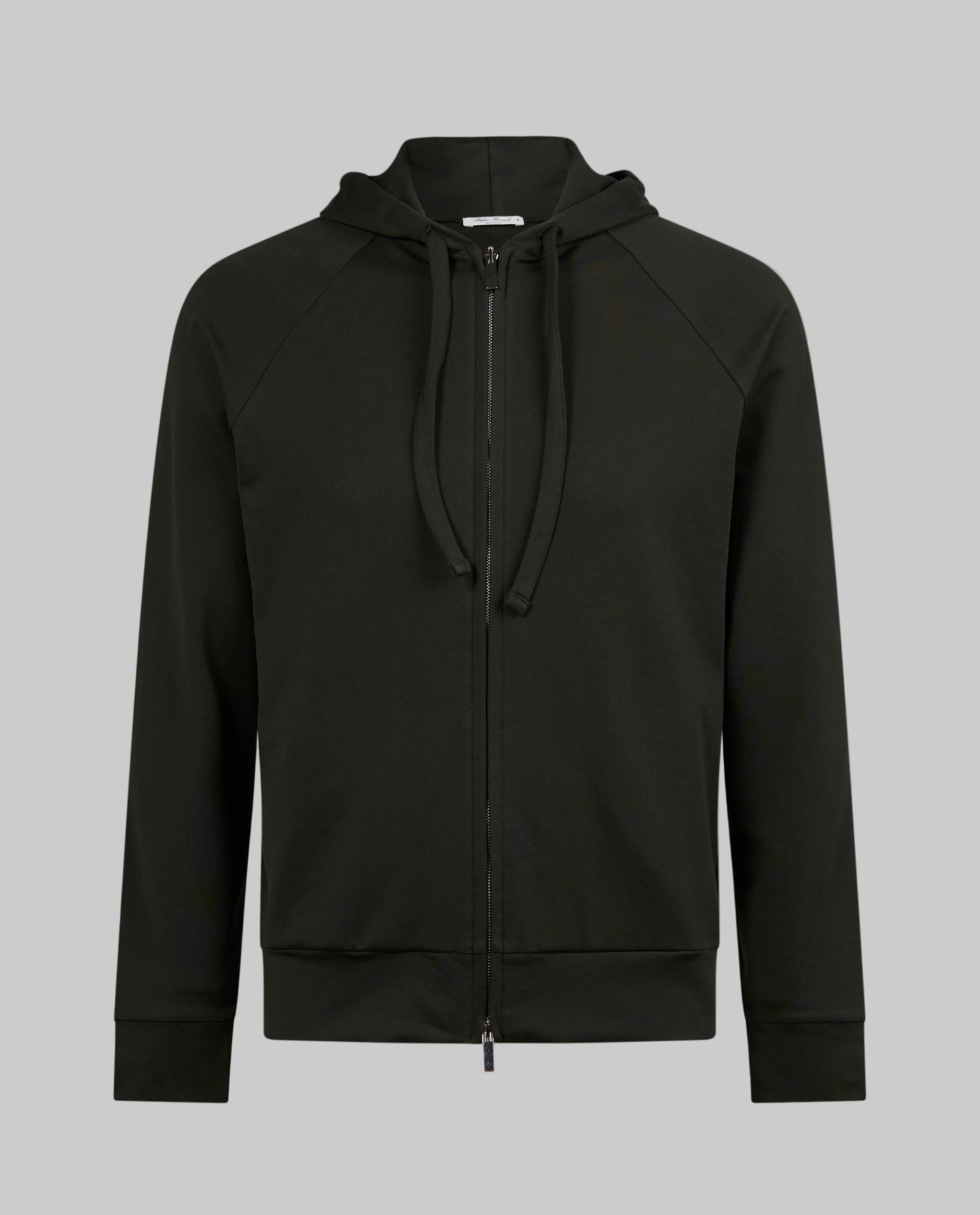 STEFAN BRANDT ZIP HOODIE BLACK - Hombre Amsterdam