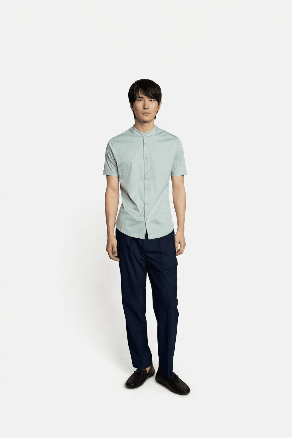 Stretch Trousers Dark Navy - Hombre Amsterdam