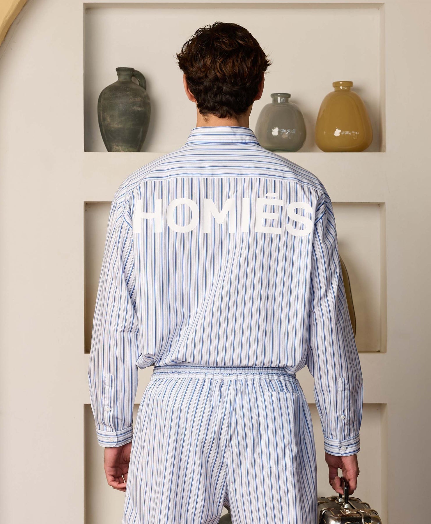 Stripes Shirt Blue - Hombre Amsterdam