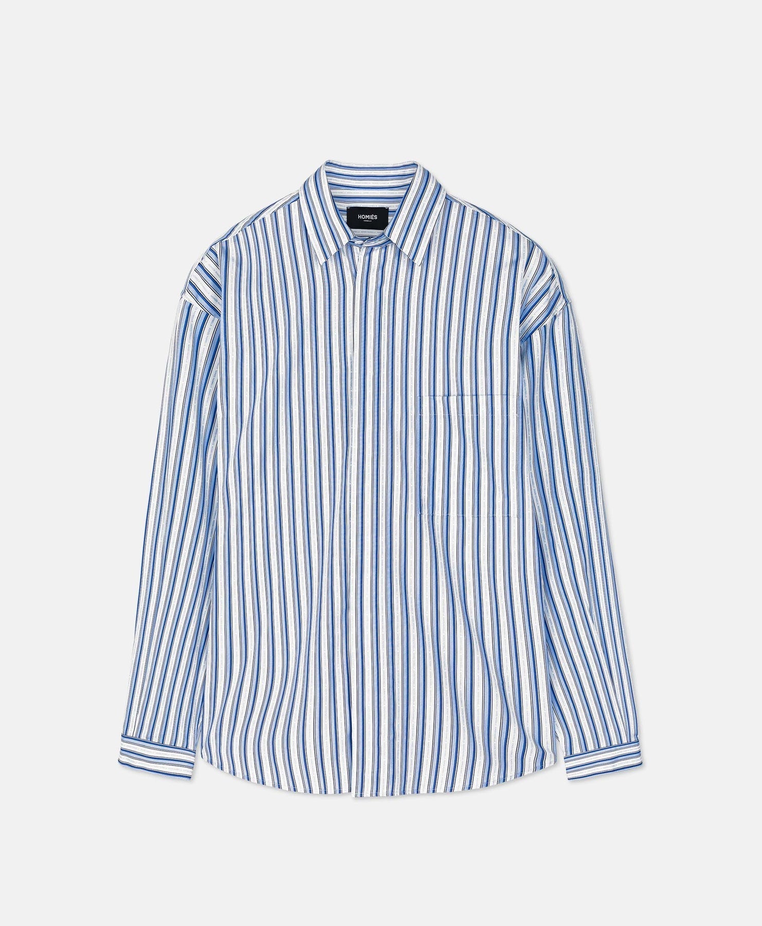 Stripes Shirt Blue - Hombre Amsterdam
