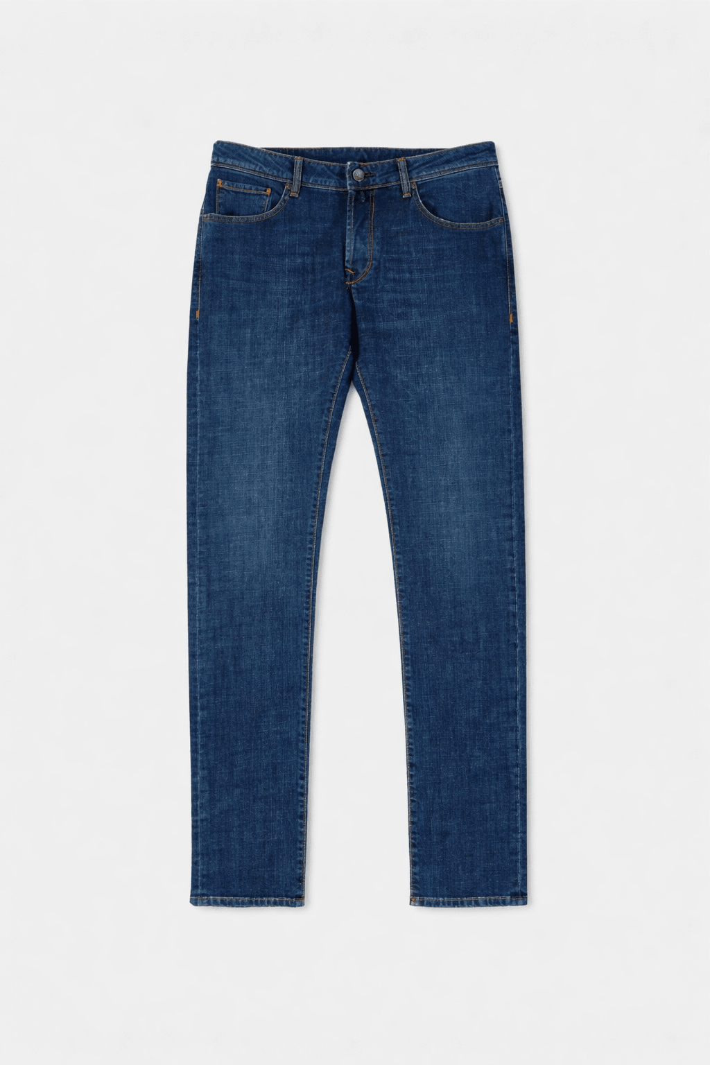 Tapered Fit Stretch Denim Trouser - Hombre Amsterdam