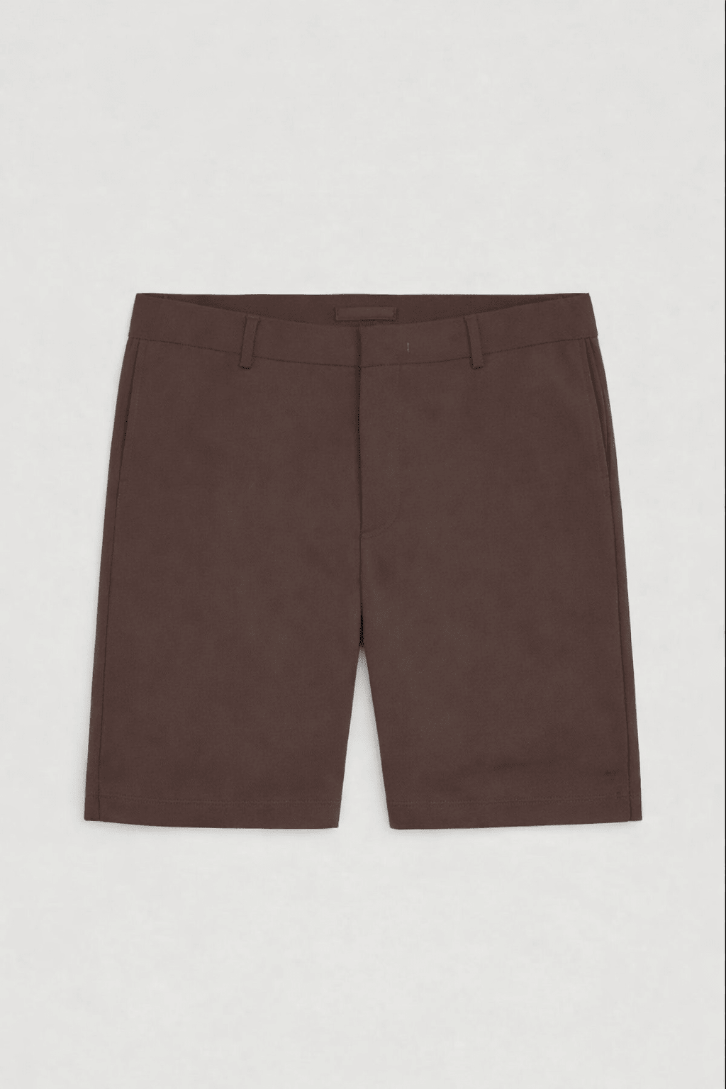 Tech Stretch Travel Shorts Dark Brown - Hombre Amsterdam