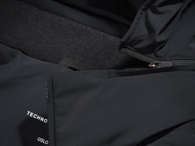 UBR BOLT GOOSE DOWN WATERPROOF  JACKET BLACK - Hombre Amsterdam