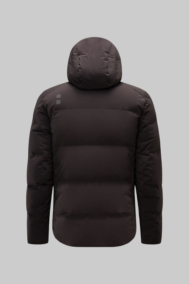 UBR BOLT DOWN JACKET ESPRESSO BROWN REMOVABLE HOOD- Hombre Amsterdam