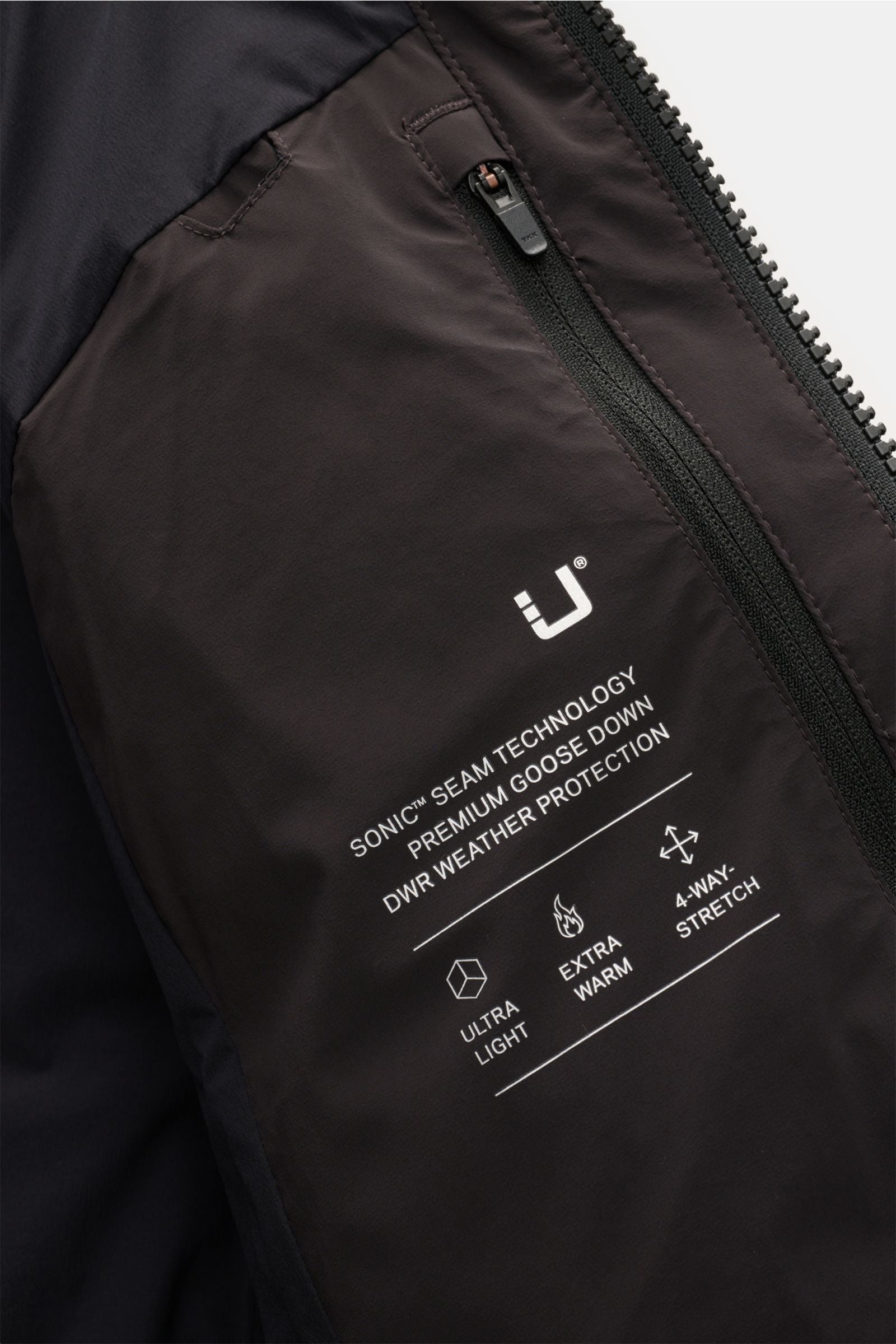 UBR BOLT DOWN JACKET ESPRESSO BROWN REMOVABLE HOOD- Hombre Amsterdam