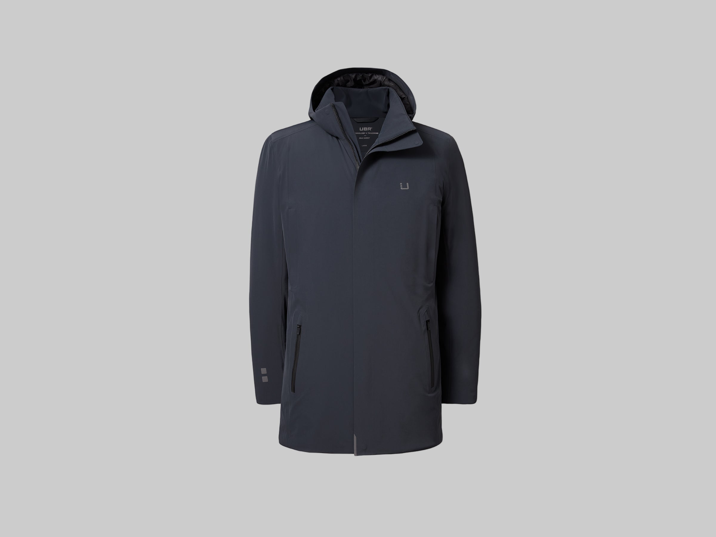 UBR REGULATOR PARKA BLACK STORM REMOVABLE HOOD - Hombre Amsterdam